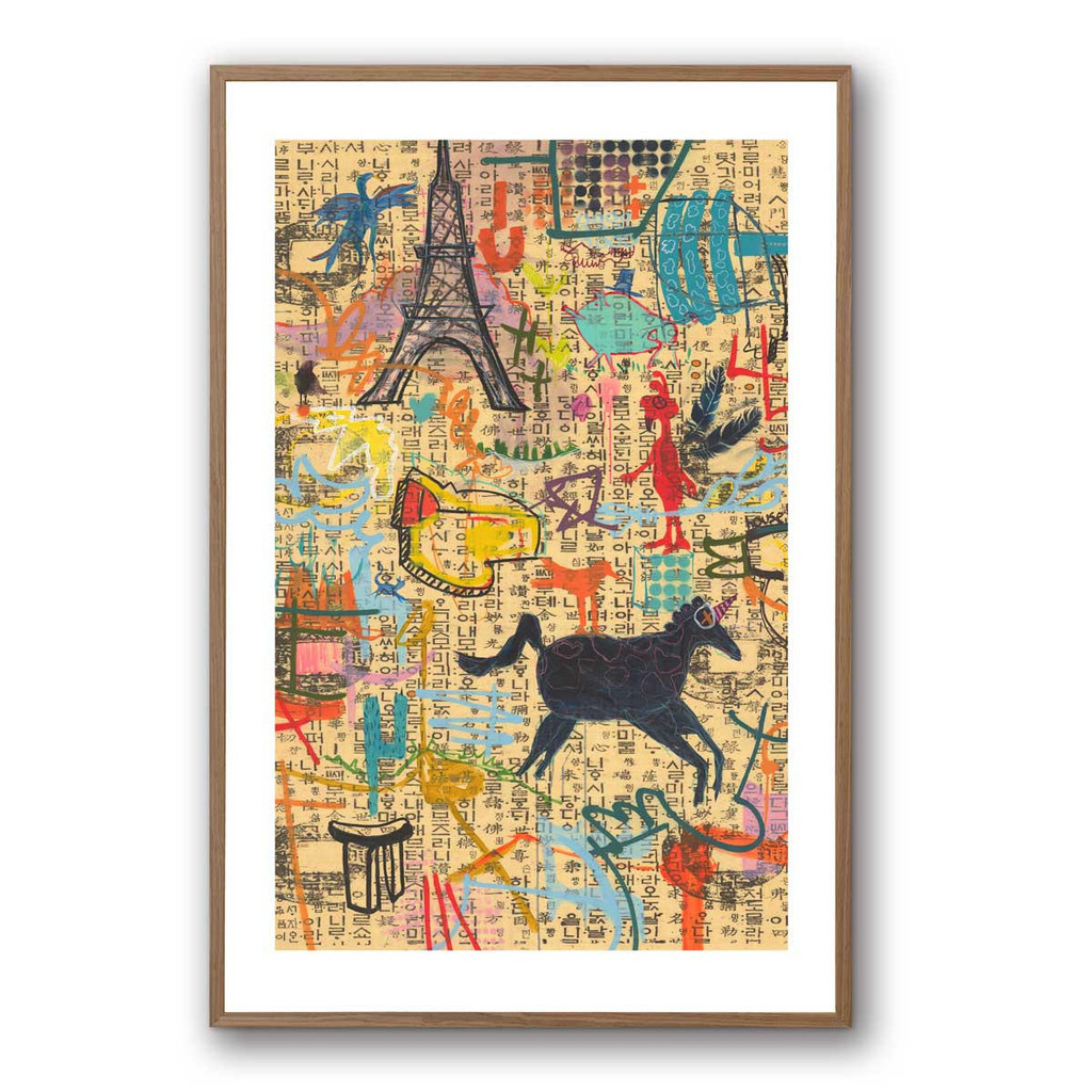 Kelly O'Neal Return to Lascaux IX - Archival Print 