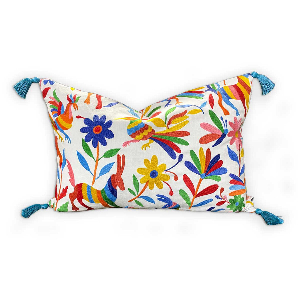 Design Legacy by Kelly O'Neal Otomi Pillow with Soleil Back 