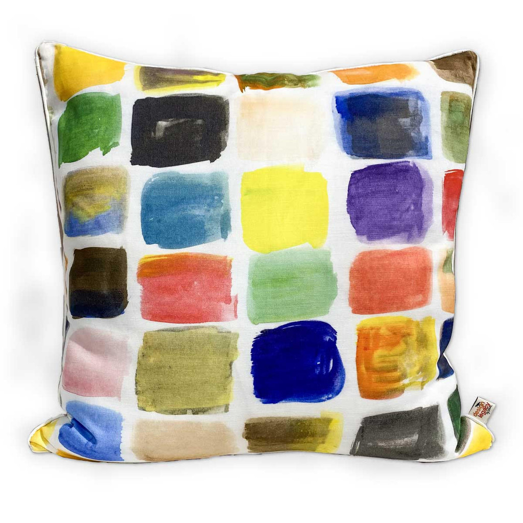 Design Legacy by Kelly O'Neal Color Studies in Muted Brights Euro Pillow 