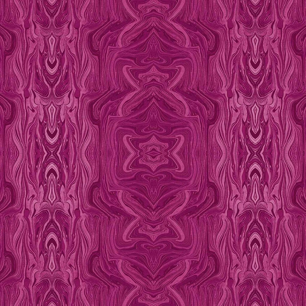 Design Legacy by Kelly O'Neal Wilde in Raspberry on Natural Linen