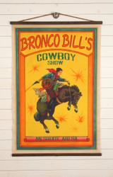 Bronco Bills Canvas Wall Chart
