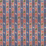 Cotswold Stripe in Multi on Bone Cotton Fabric Swatch Memo - Michelle Nussbaumer Collection