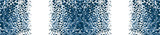 Array Small in Indigo on Legacy Cotton Fabric Swatch Memo - Denise McGaha Collection