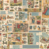 Arcana in Multi on Bone Cotton Fabric by the Yard - Michelle Nussbaumer Collection