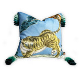 Design Legacy by Kelly O'Neal Tiger and Tree Pillow 