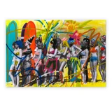 Kelly O'Neal Surfer Girlz Unframed