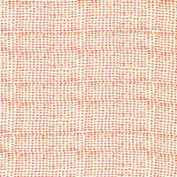 Guinea Dot Small in Sunset on Bone Cotton Fabric Swatch Memo - Design Legacy by Kelly O'Neal