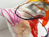 Multicolored Abstract Pillow
