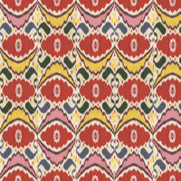 Michelle Nussbaumer Chabahar Small in Multi on Bone Cotton