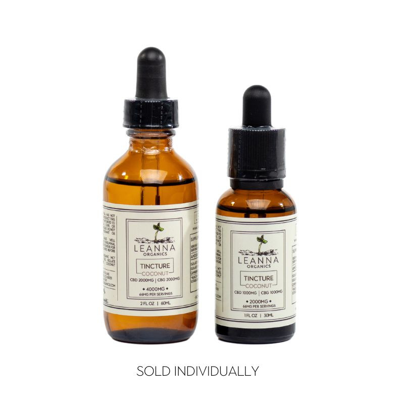 CBD & CBG Oil | THC-Free, Organic | Leanna Organics