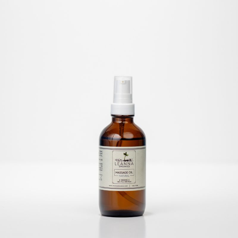 Premium CBD Massage Oil - Full Spectrum & Organic