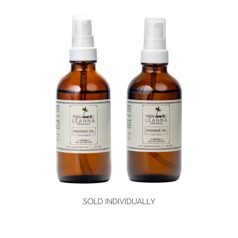 Premium CBD Massage Oil - Full Spectrum & Organic
