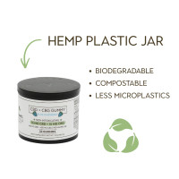 CBD and CBG Gummy hemp plastic