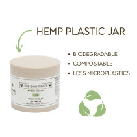 CBD Dog Treats hemp plastic