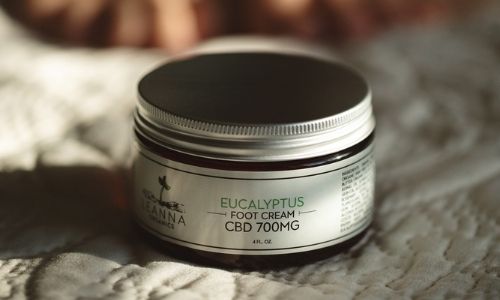 CBD for skincare CBD foot cream