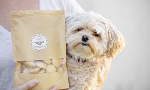 CBD for pets - dog biscuits