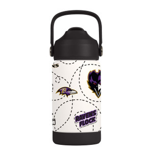 Baltimore Ravens Kids Bottle 12oz Stainless Steel Mascot Z157-9738154589