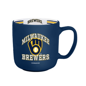 Milwaukee Brewers Coffee Mug 15oz Stripe Design Z157-9738119865