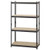 Heavy Duty 4-Shelf Black Storage Rack Shelving Unit Q280-HYTGED1988158