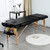 Black Adjustable Portable Massage Tattoo Folding Elevated Table Q280-YQMO1277