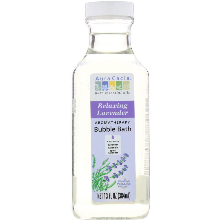 Aura Cacia Relaxing Lavender Bubble Bath (1x13 Oz) G240-B-41155-1PK