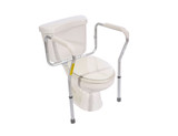 Essential Medical Adjustable Toilet Safety Rails