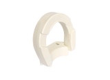 Essential Medical Hinged Toilet Seat Riser for Standard Size Bowl - Image1