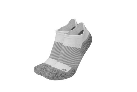 OrthoSleeve Wellness No Show Care Socks - White - MainImage