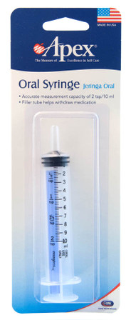 APEX ORAL SYRINGE 10CC
