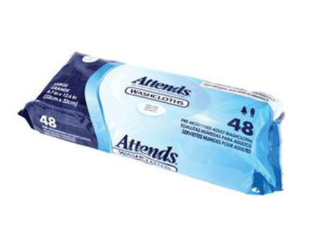 Attends Washcloths at ACG Medical Supply in Rowlett, TX