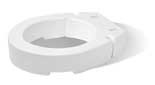 Carex Hinged Elevated Toilet Seat - Standard