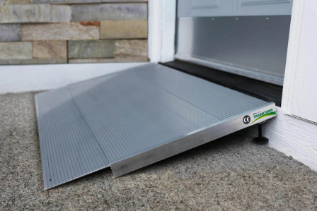 EZ-ACCESS Self-Supporting Adjustable Threshold Ramp - 24"