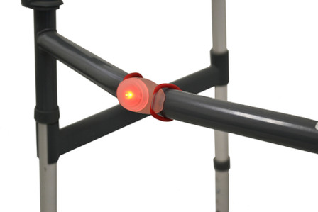 Diestco TwistLit LED Light for Electric Scooters and Wheelchairs - Red