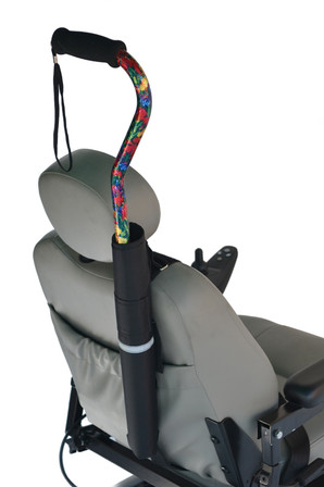 Diestco Cane Holder for Electric Scooters and Power Wheelchairs