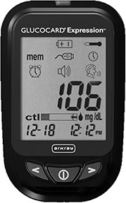 Glucocard Expression Blood Glucose Meter
