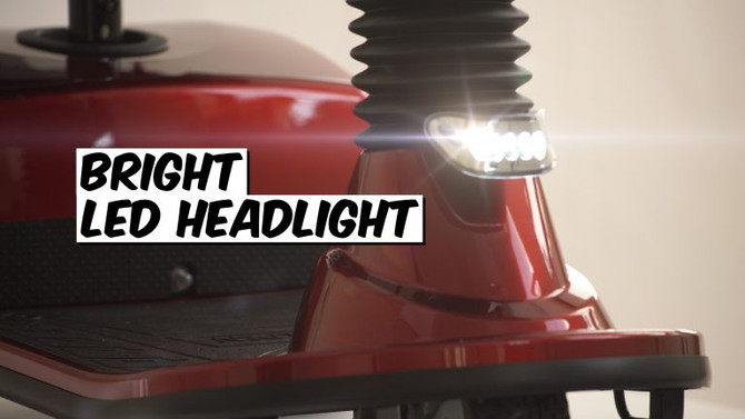 Golden Companion 3-Wheeled Mid-Size Scooter