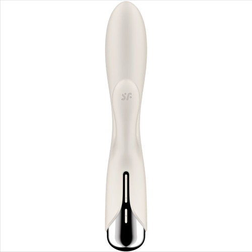 SATISFYER - SPINNING RABBIT 1 STIMOLAZIONE CLITORIDE E PUNTO G BEIGE
