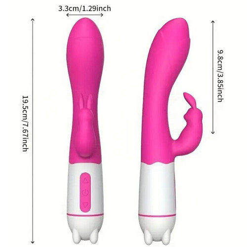 ARMONY - HAPPY VIBRATORE E STIMOLATORE CONIGLIO FUCSIA ARMONY - HAPPY VIBRATORE E STIMOLATORE CONIGLIO FUCSIA