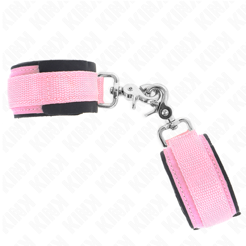 KINK - POGGIPOLSO REGOLABILE IN NEOPRENE ROSA REGOLABILE 22-34 CM KINK - POGGIPOLSO REGOLABILE IN NEOPRENE ROSA REGOLABILE 22-34 CM
