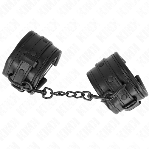 KINK - RESISTENZA DA POLSO NERA REGOLABILE 20-30 CM X 6 CM KINK - RESISTENZA DA POLSO NERA REGOLABILE 20-30 CM X 6 CM