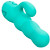 CALEXOTICS - VIBRATORE DEL MAR DIVA RABBIR AQUA GREEN DI CALIFORNIA DREAMING