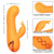 CALEXOTICS - MONTECITO MUSE VIBRATORE RABBIT ORANGE BY CALIFORNIA DREAMING