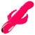 CALEXOTICS - JACK FANTASY VIBRATORE TRIPLO RISCALDATO ROSA CONIGLIO