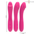 INTENSE - BELINDA VIBRATORE 19 CM FLESSIBILE 10 VIBRAZIONI ROSA