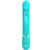 PRETTY LOVE - VIBRATORE DEJON RABBIT 3 IN 1 MULTIFUNZIONE VERDE ACQUA NEW