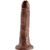 KING COCK - 7 DILDO CIOCCOLATO 17.8 CM