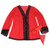 SUBBLIME - VESTAGLIA IN TESSUTO TRASPARENTE CON DETTAGLI IN PIZZO ROSSO L/XL