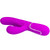 PRETTY LOVE - VIBRATORE MULTIFUNZIONE PERLITA 3 IN 1 G-SPOT VIOLA