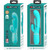 PRETTY LOVE - SHANIA TRIPLE RABBIT VIBRATORE MULTIFUNZIONE 3 IN 1 BLU
