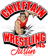 Wrestling decals stickers clings magnets & yard signs.